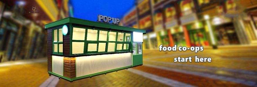 food kiosk land page