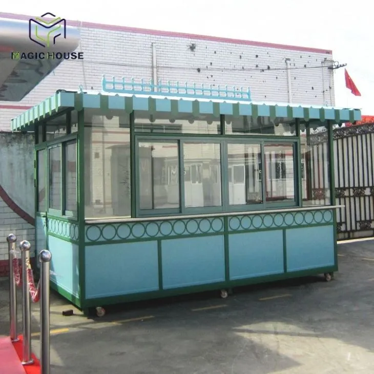 En beğenilen Açık Fast Food Kiosk