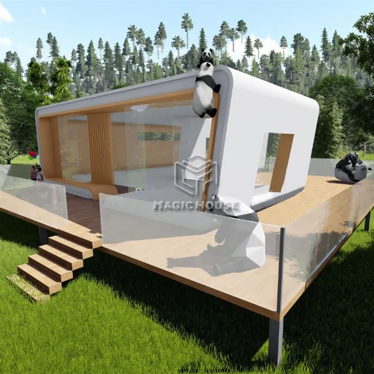 Beyaz çelik yapı turist karşılama merkezi