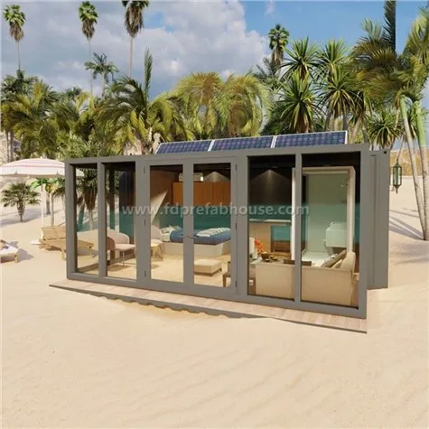 Avustralya genişletilebilir düşük maliyetli 40 feet prefabrik konteyner ev