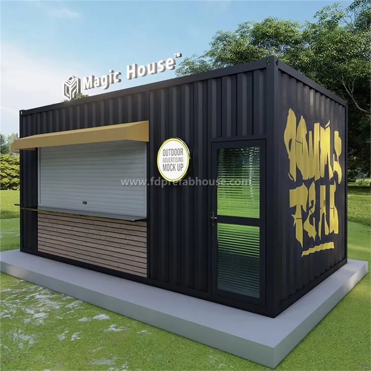 20ft Nakliye Konteyneri Cafe