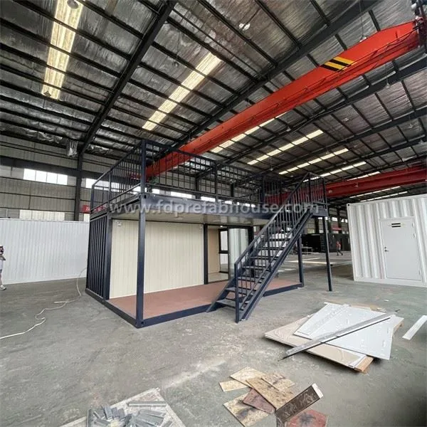 20 Feet Çift Katlı Konteyner Kafe