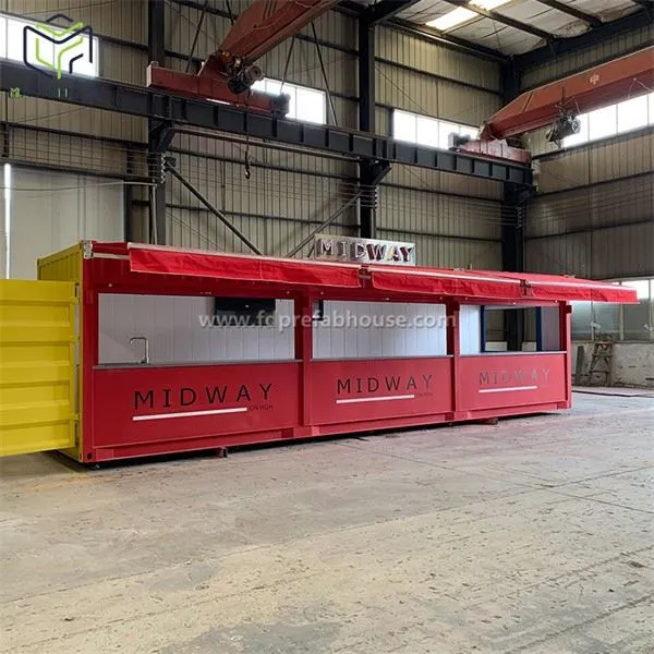 Ticari Cadde 30 metrelik Konteyner Kafe